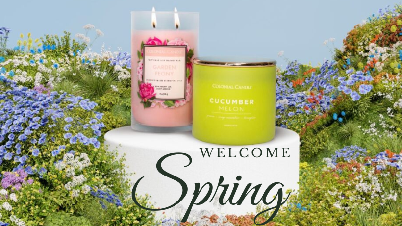 Top 8 Spring Fragrances from Colonial Candle®