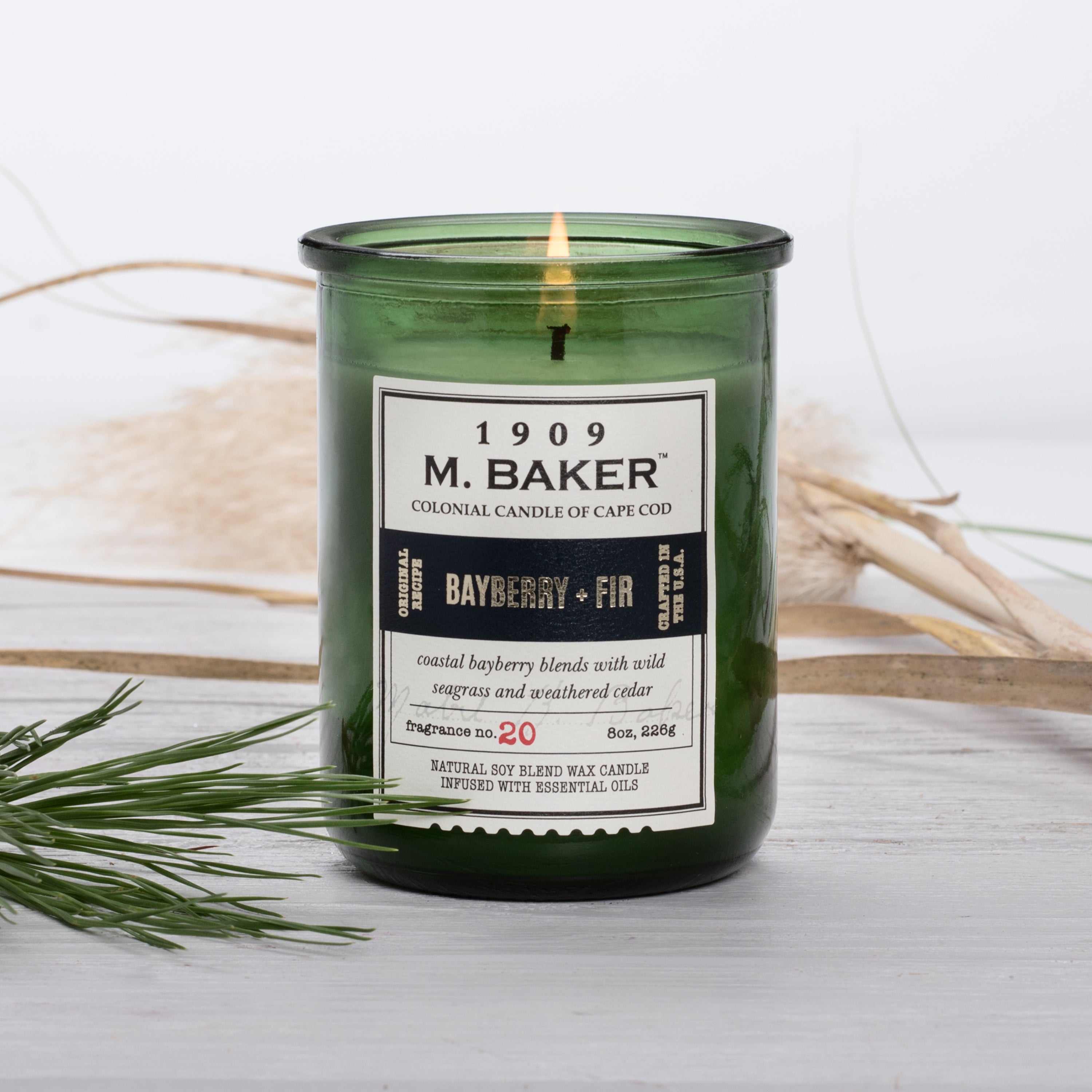 bayberr&fir_candle