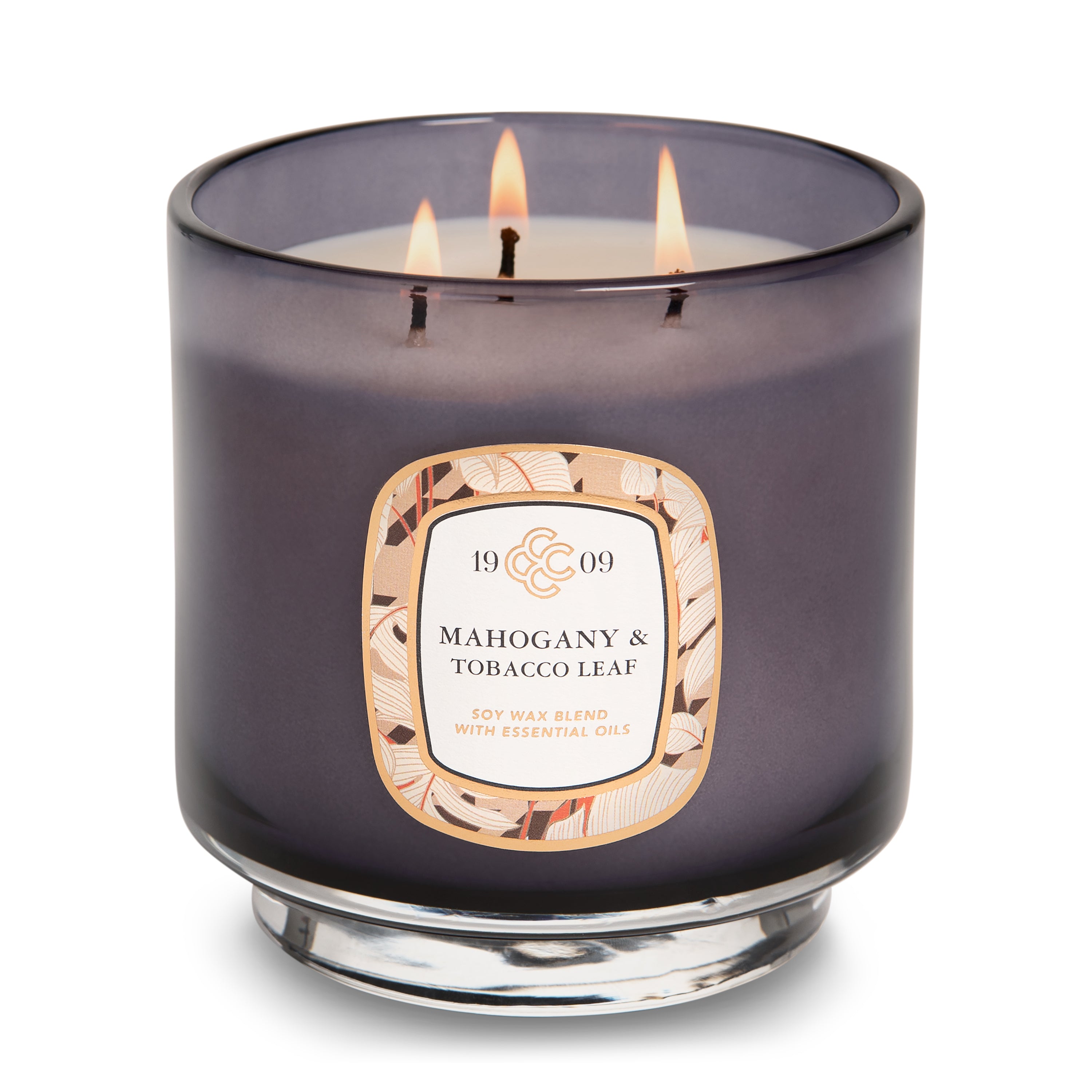Mahogany_tobacco_leaf_candle