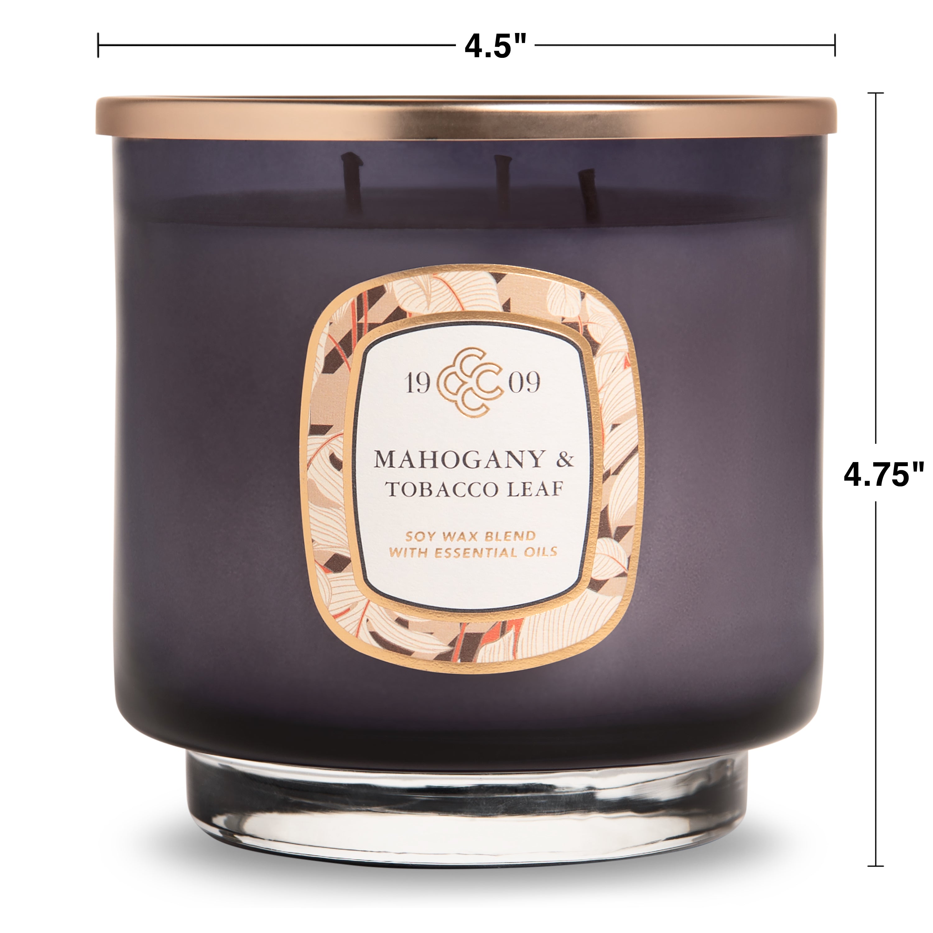 Mahogany_tobacco_leaf_candle