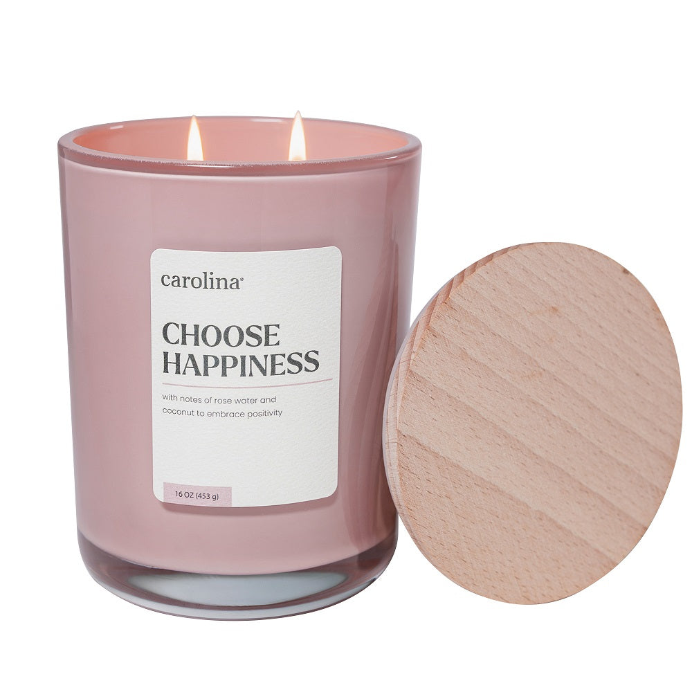 Choose Happiness Candle with lid