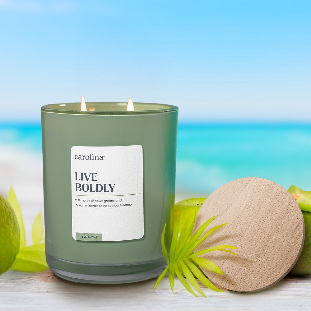 lifestyle image of Candle named Live Boldly