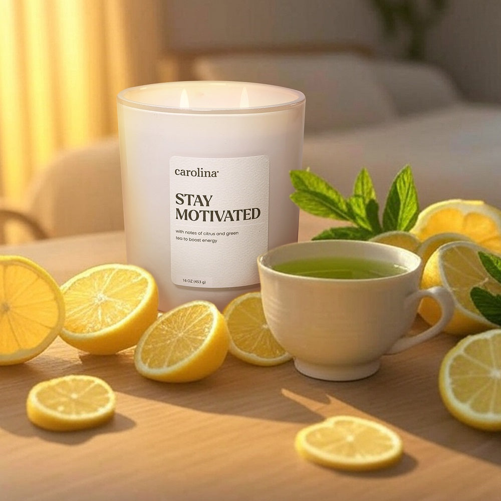 lifestyle image of Candle named Stay Motivated