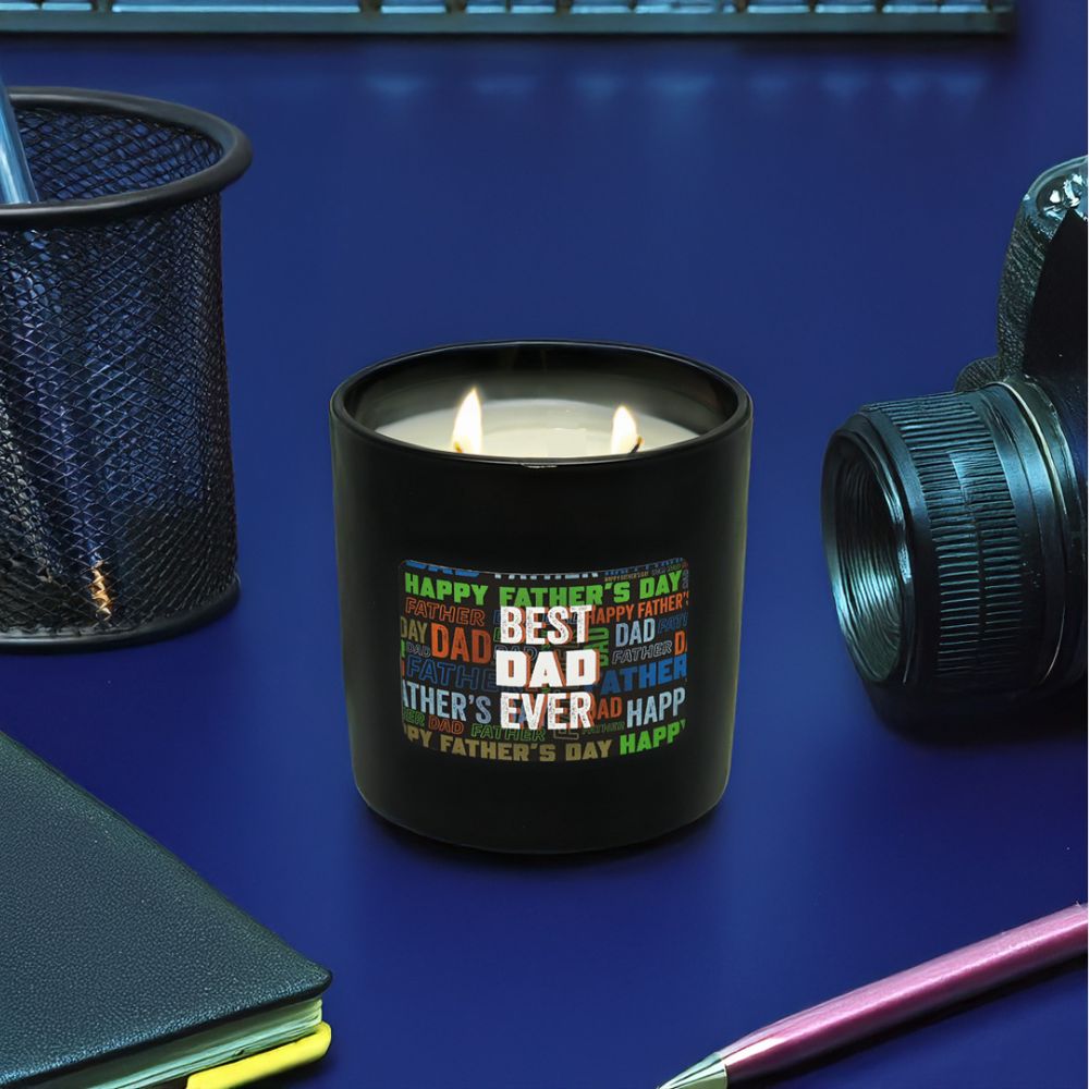 Best DAD ever scented jar candle, lifestyle view