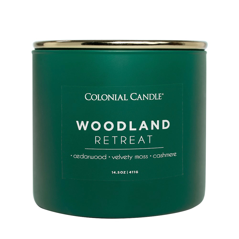 Woodland Retreat premium scented 3-wick candle | Fall 2025 special ... - Woodland Retreat Candles