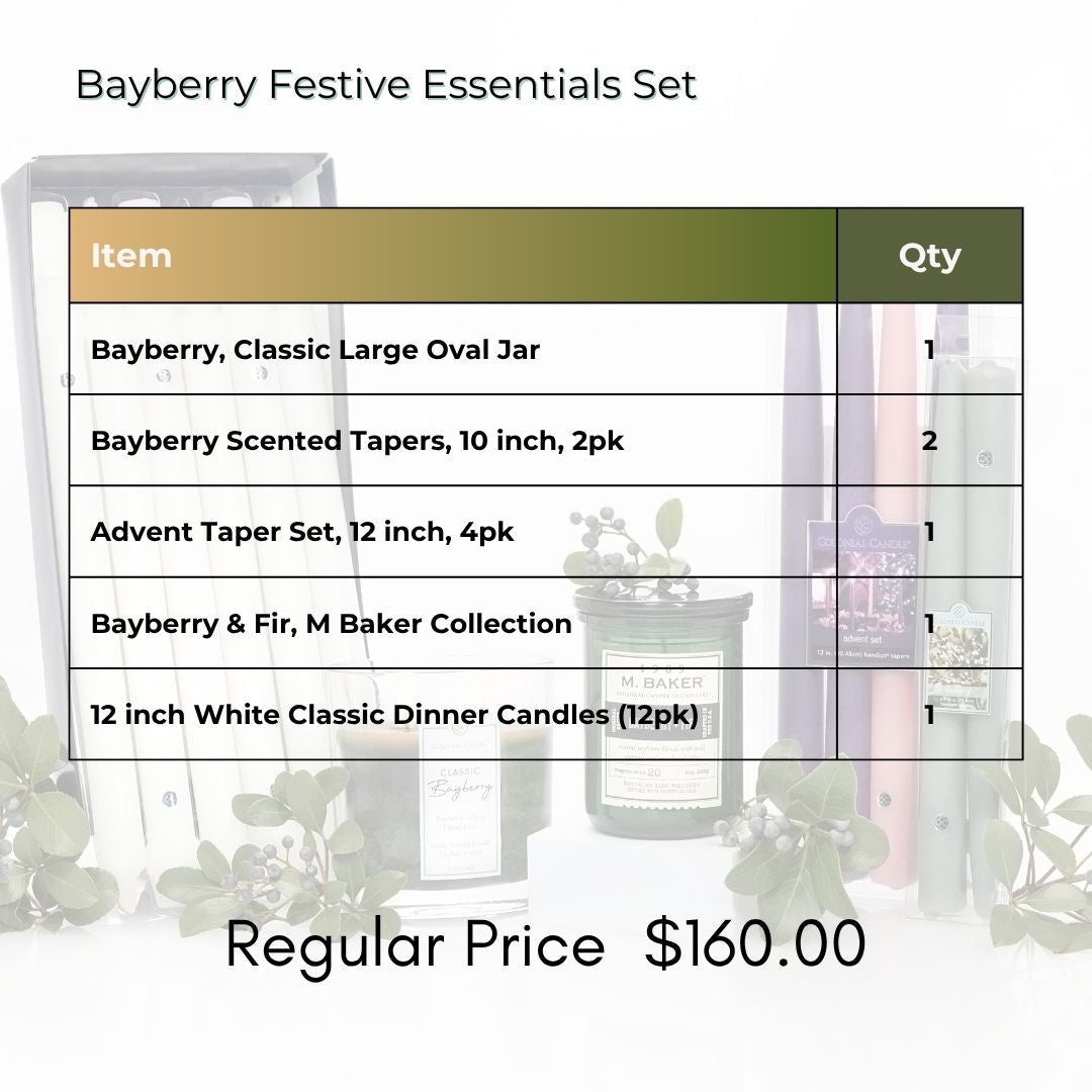 bayberry_candle_set