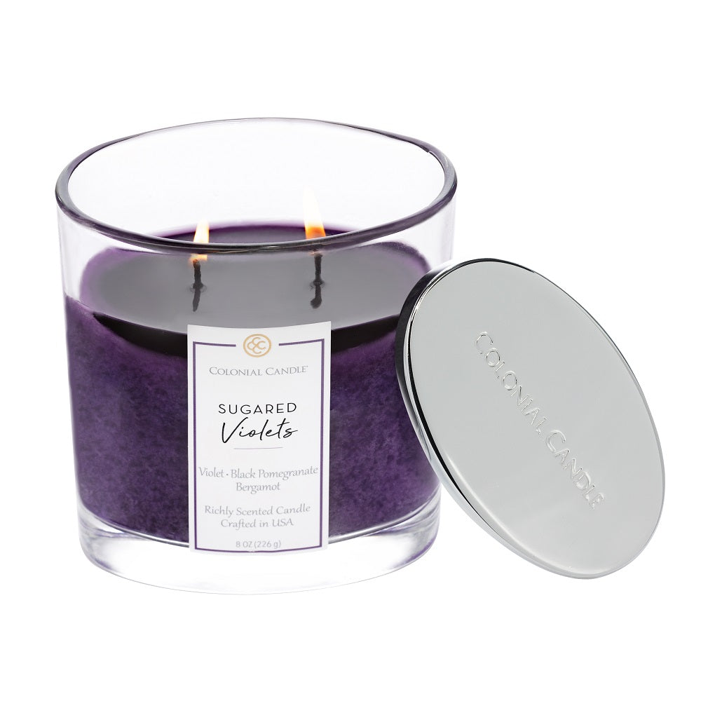 SugaredViolets_candle