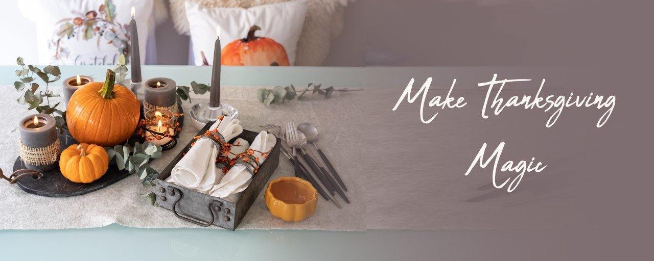 Make Thanksgiving Extra Magical This Year With Resplendent Tabletop Décor - Colonial Candle