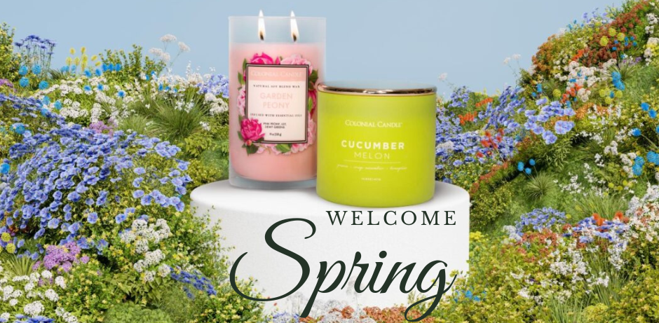 Top 8 Spring Fragrances from Colonial Candle®