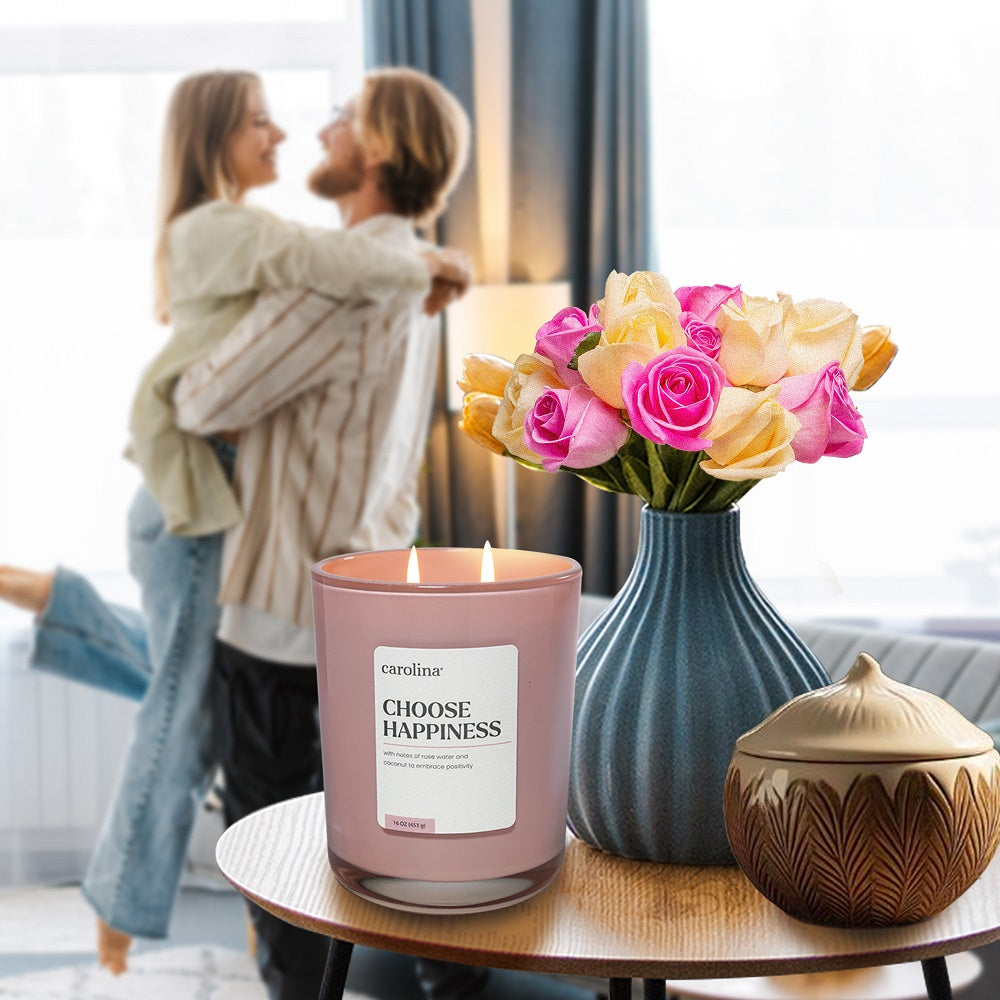 lifestyle image of Candle named Choose Happiness