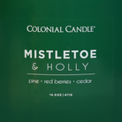 14.5oz POC GL MISTLETOE & HOLLY 