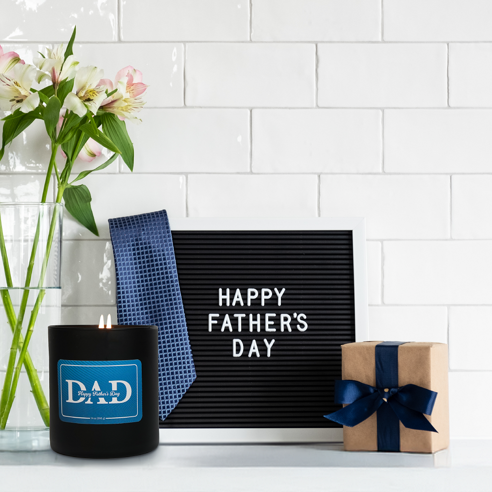 Dad-Happy-Father's -Day-candle-celebration