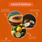 Papaya Passion Large oval candle Fragrance ingredietns