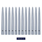 12 inch Wedgewood colored Handipt Taper candles, 12 pack