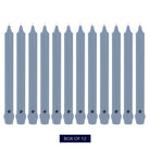 8 inch Wedgewood colored Classic Dinner candles, 12 pack