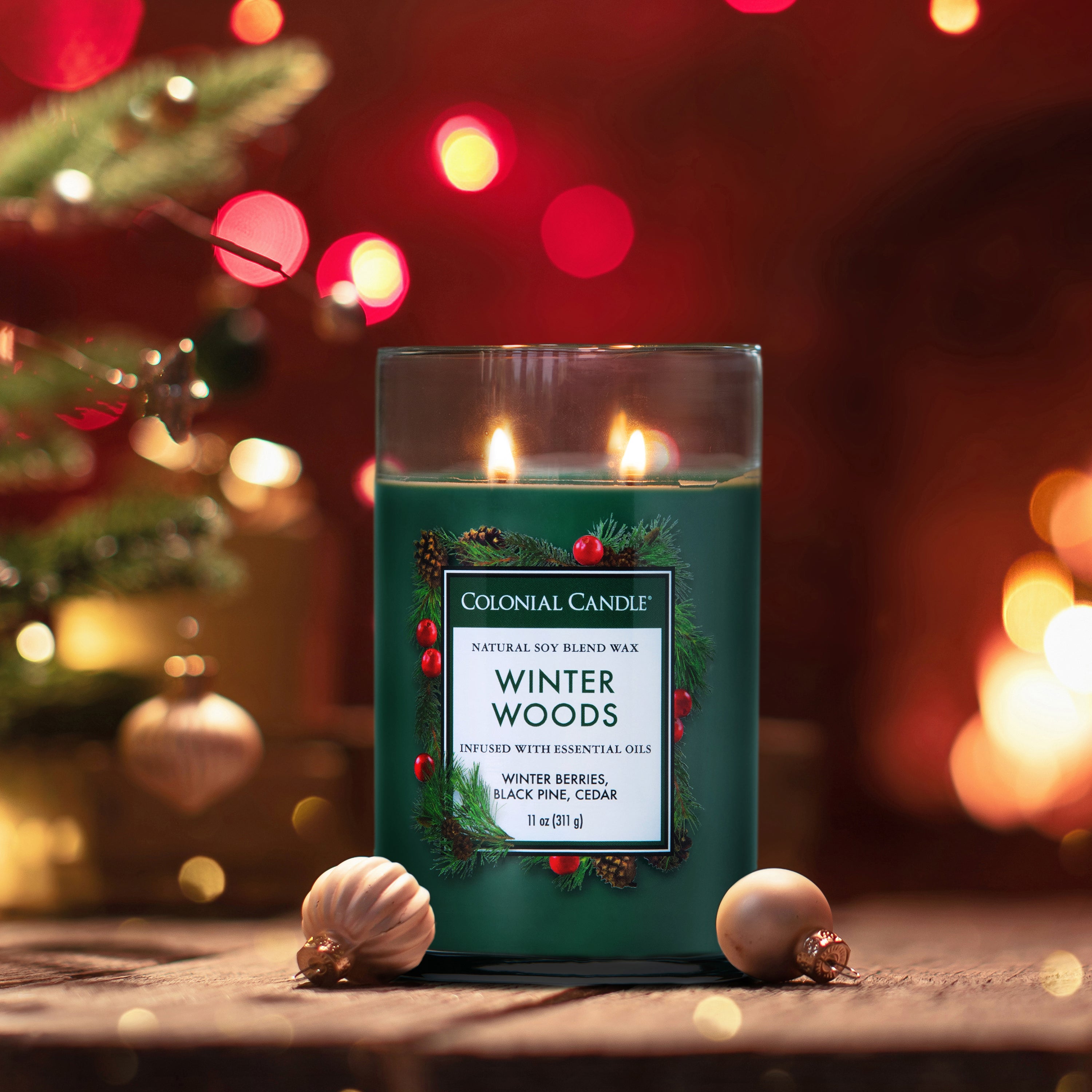 Christmas Tree Hill Wax Melts - Merlot