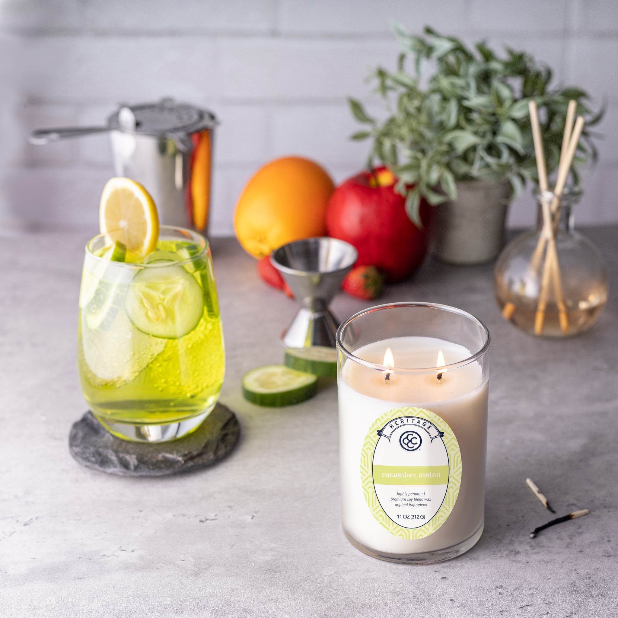 Cucumber melon outlet candle, wallflower and bo