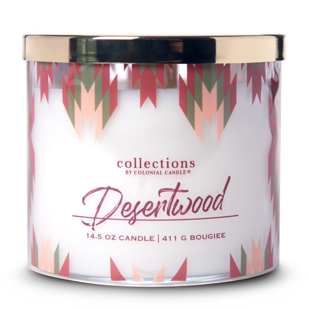 Collections by Colonial Candle, Desert Collection, 14.5oz, Desertwood - Colonial Candle