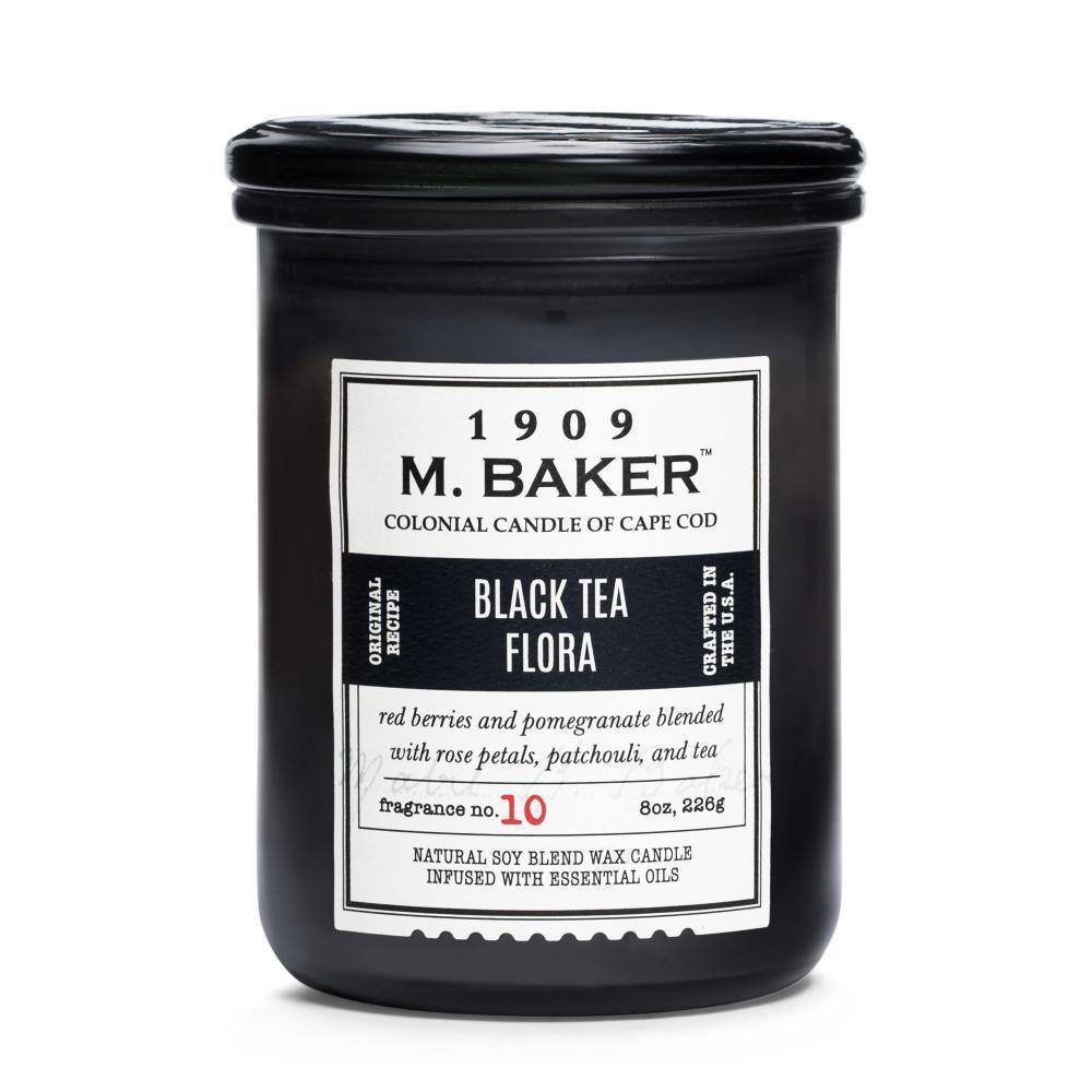 Black Tea Flora Jar Candle
