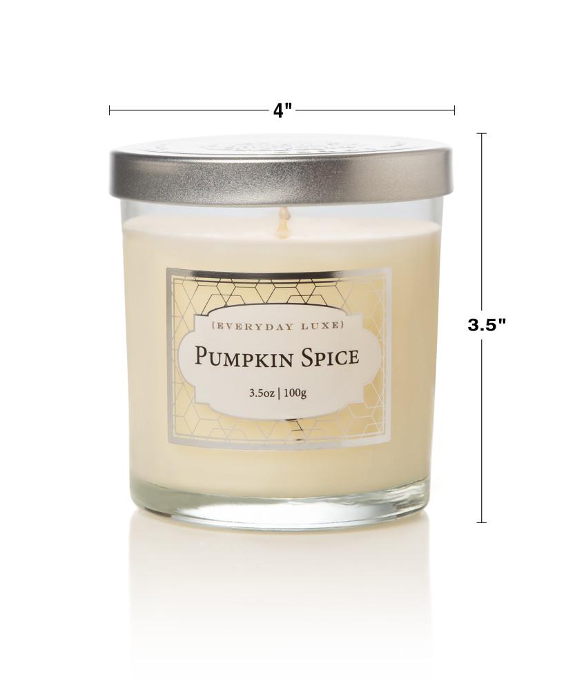 Everyday Luxe Scented Jar Candle, Pumpkin Spice, 14.5 oz, Single Jar Colonial Candle 