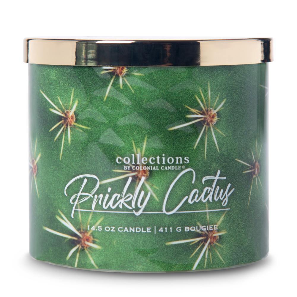 Collections by Colonial Candle Jar Candle, Desert Collection, 14.5oz, Prickly Cactus - Colonial Candle