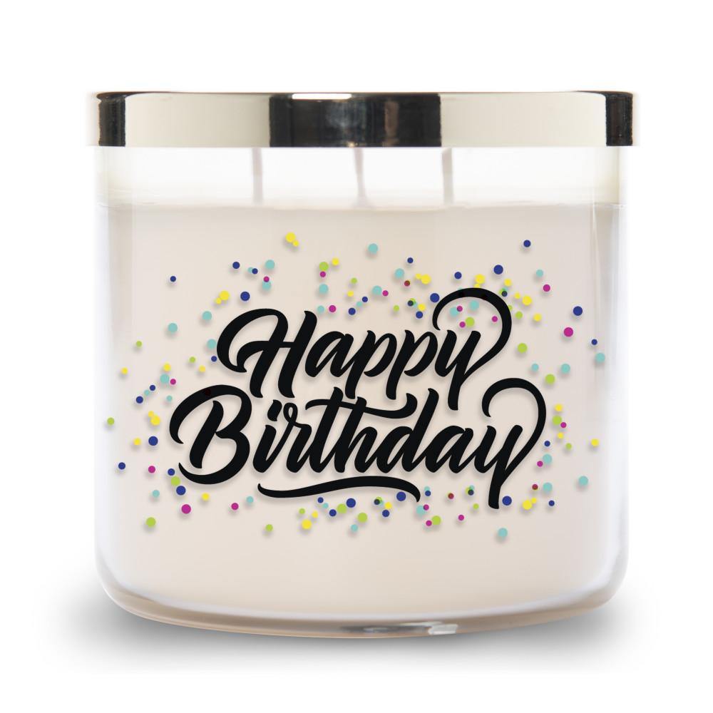 Happy Birthday Jar Candle