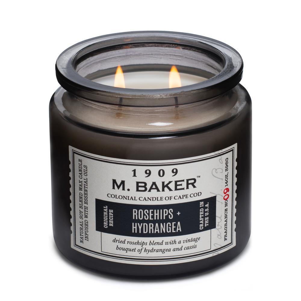 Rosehips & Hydrangea Jar Candle