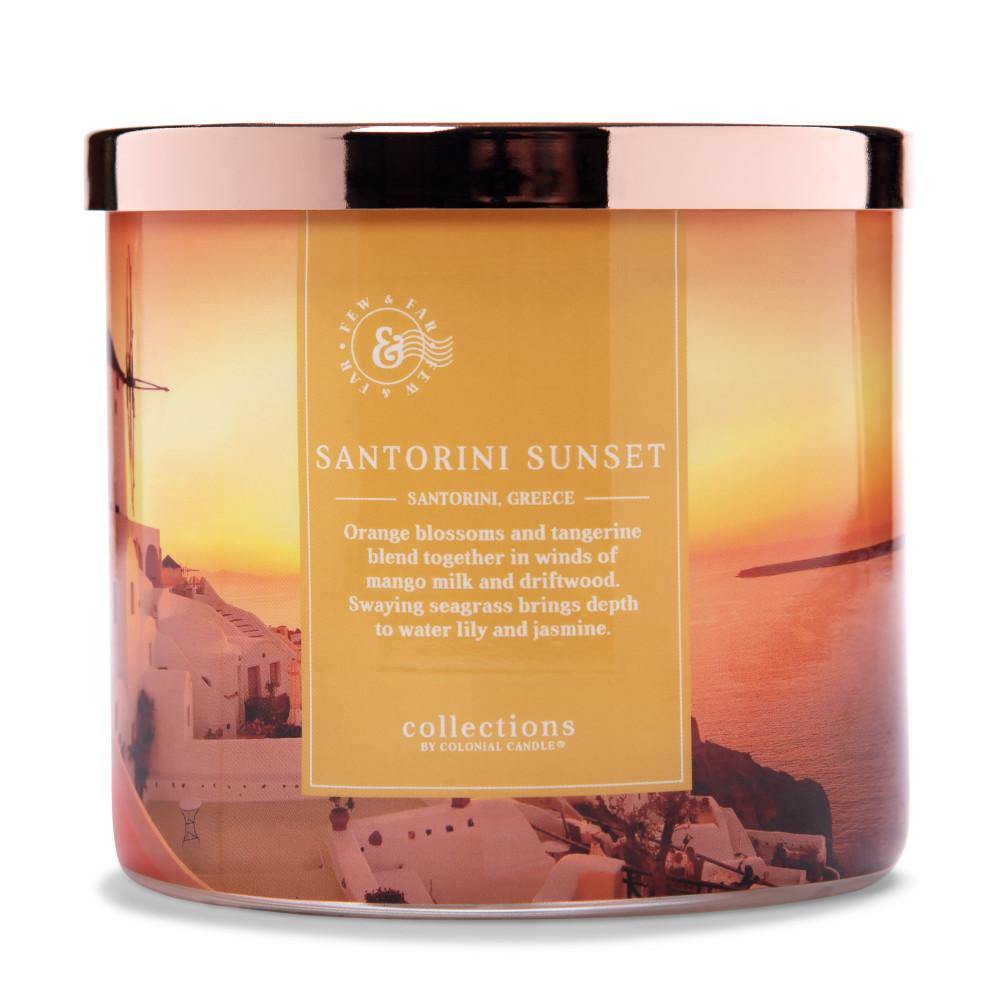 Santorini Sunset Jar Candle